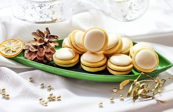 Maslové vianočné koláčiky