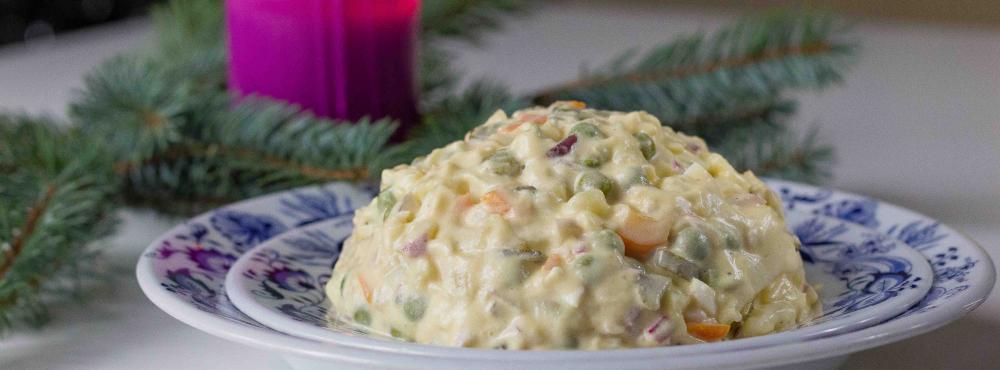 Zemiakový šalát s majonézou