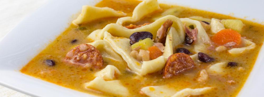 Záhorácka fazuľová polievka