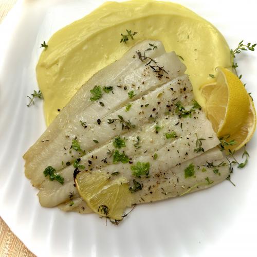 Rybie filé na masle s bylinkami