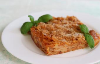 Zapekané cestoviny po lotrinsky 